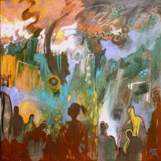 Nuit électro 100x100 h/t