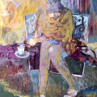  Pause café 72x97  h/c