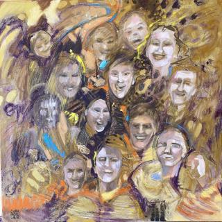 Tourbillon d'ivresse 80x80 h/t