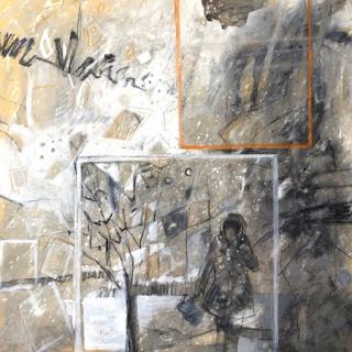 Un temps à ne pas mettre le nez dehors 90x90 h/t