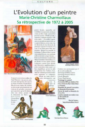 Evolution d'un peintre (Mes oeuvres de 1972 à 2005)