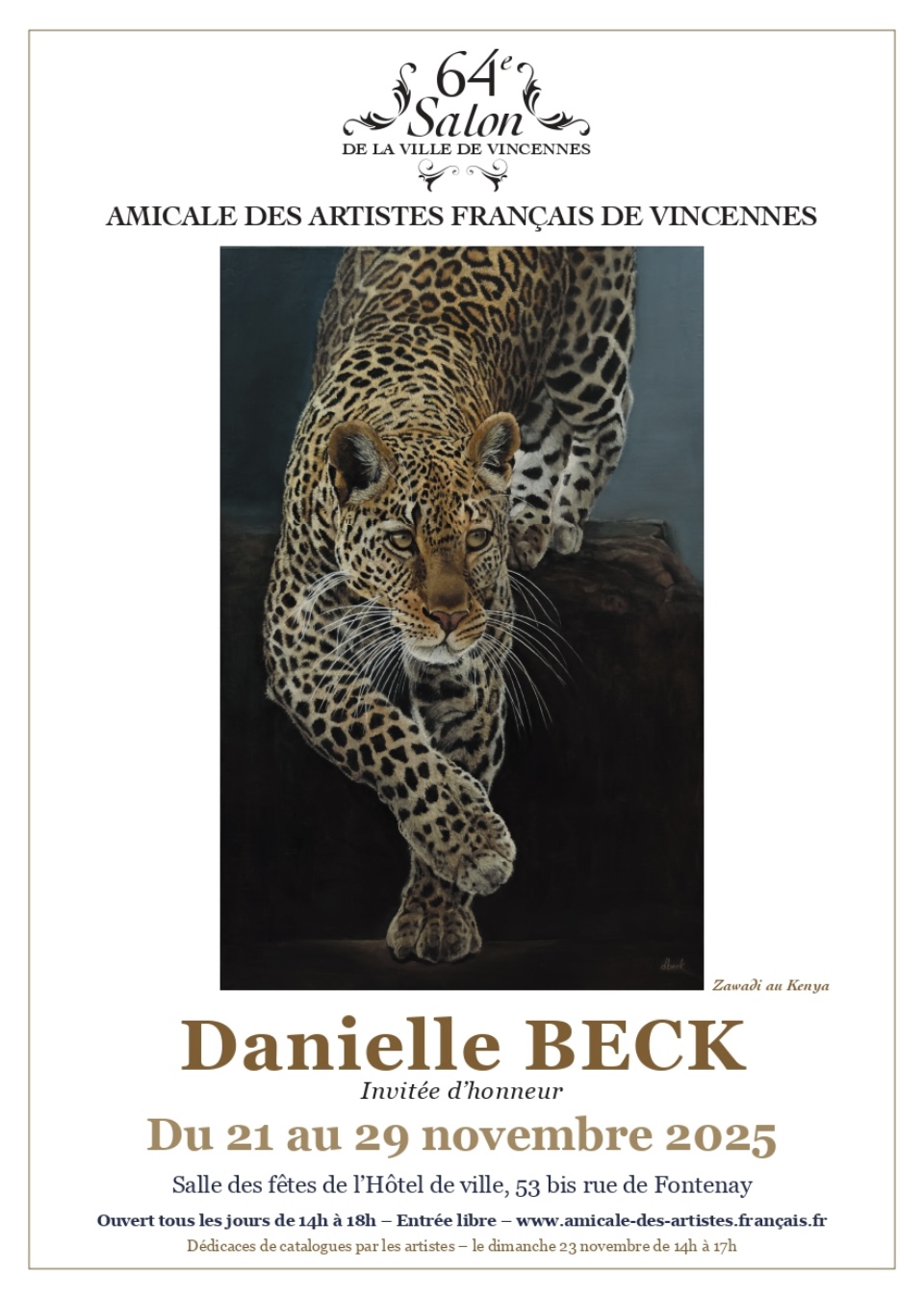 Salon de l'Amicale des Artistes Français VINCENNES Salon de l'Amicale des Artistes Français VINCENNES